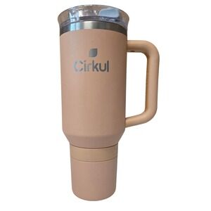 Cirkul‎ Apricot 40oz All-Day StrawSip Tumbler Handle Lid Straw Cup
